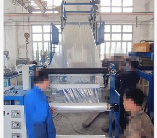 ประเทศจีน เหล็กโครงสร้างล้อแม็กซ์ฟิล์ม, Pvc Cling Film เครื่องทำ 37KW Power ผู้ผลิต